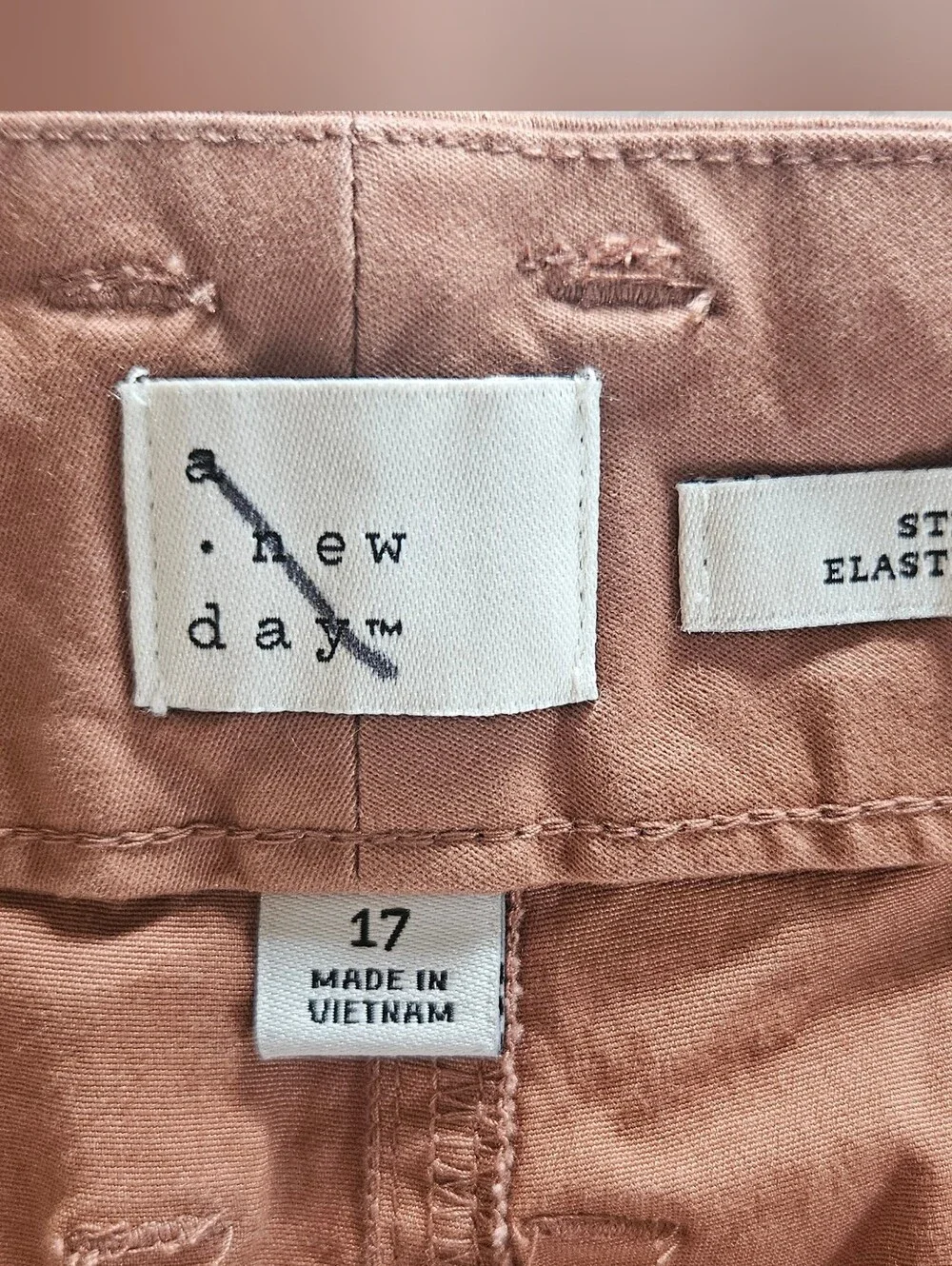A New Day Cotton Blend Chino Pants Size 17